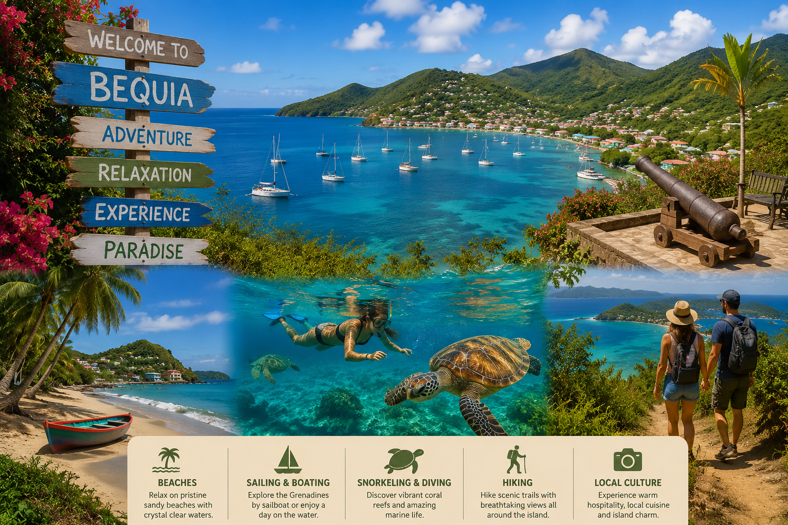 Friendship View Villa Bequia